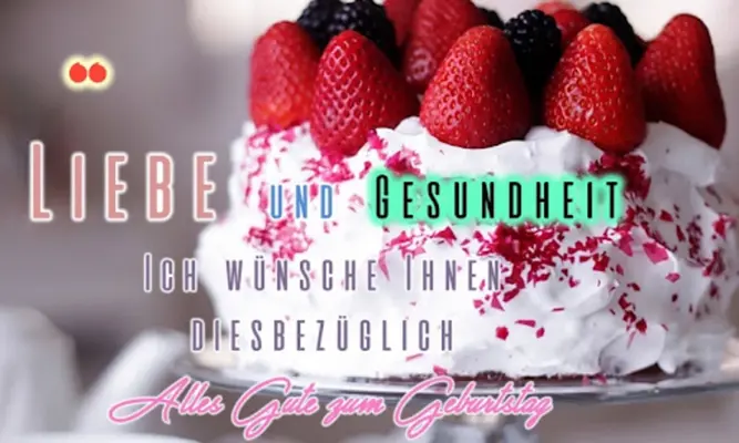 German Birthday Wishes Messages android App screenshot 0