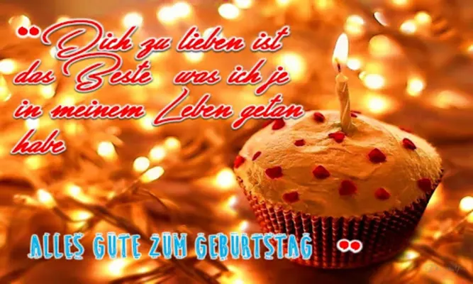 German Birthday Wishes Messages android App screenshot 2